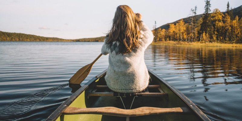 Canoë en Finlande