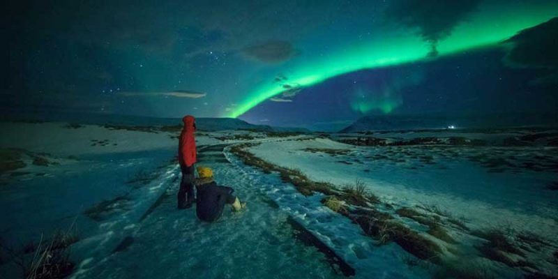 Partez à la recherche des aurores boréales en Islande