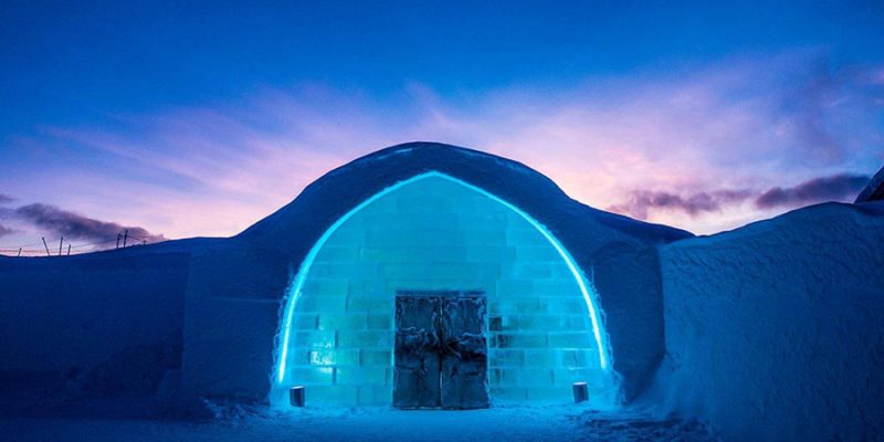 Entrée du ICEhotel