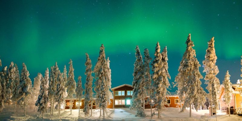 Noorderlicht in Lapland