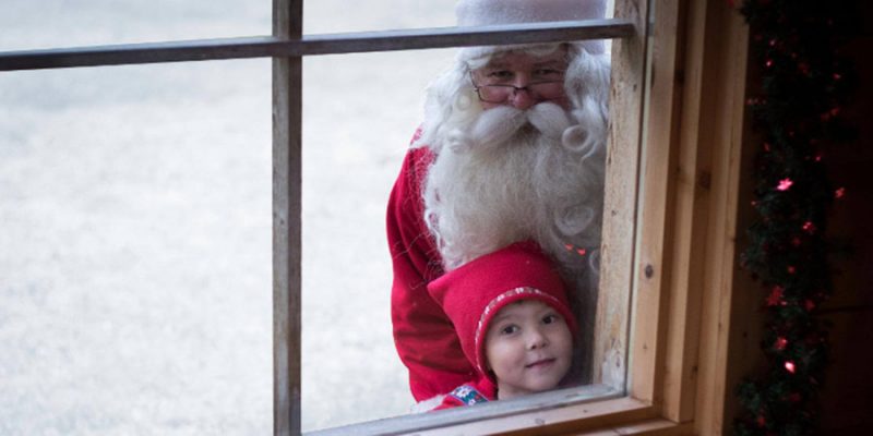 Le Père Noël à Harriniva