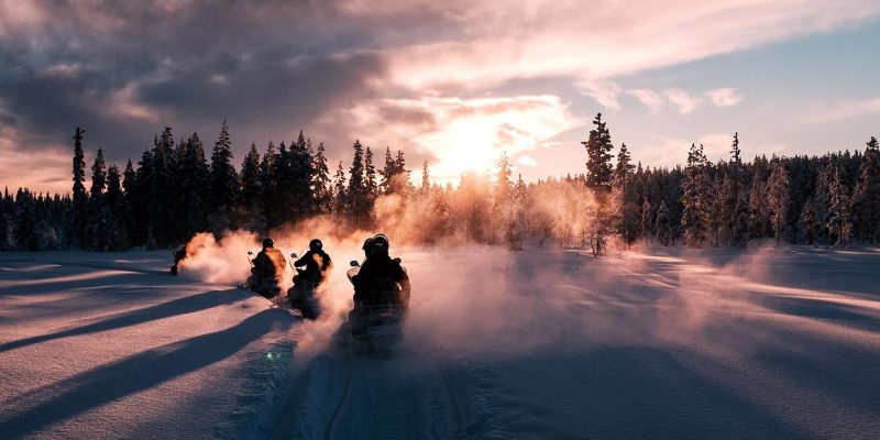 Sneeuwscooter avontuur in Lapland