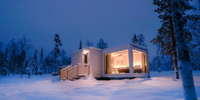 Suite van de Northern Lights Ranch Lapland