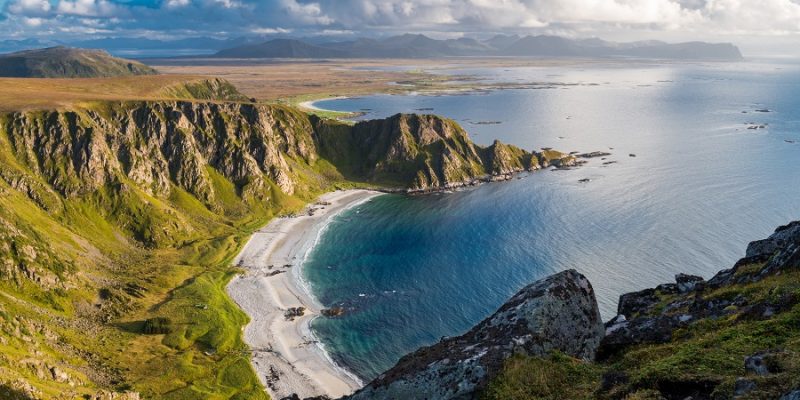 panorama-sur-la-côte-de-Bleik-dans-les-Vesteralen