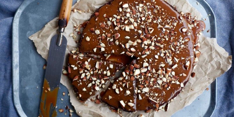 Zweedse-chocoladetaart-kladdkaka