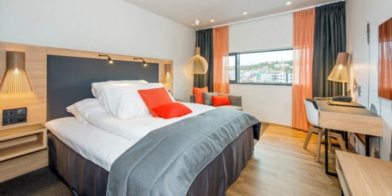hotelkamer in hotel Clarion the Edge Tromso