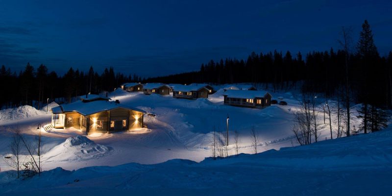 Valkea-lodge-village-de-Pello-Laponie-finlandaise-avec-Nordic