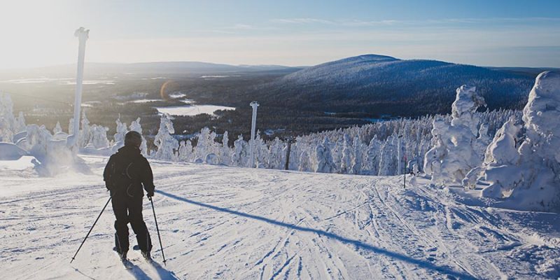 Skiën in Lapland