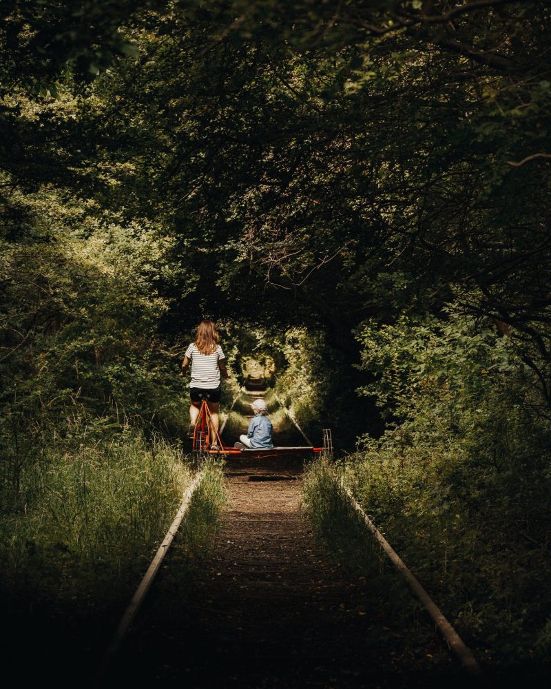 Fietsen op oude spoorwegen in Kopenhagen - steden in Denemarken - ©Viggo Lundberg
