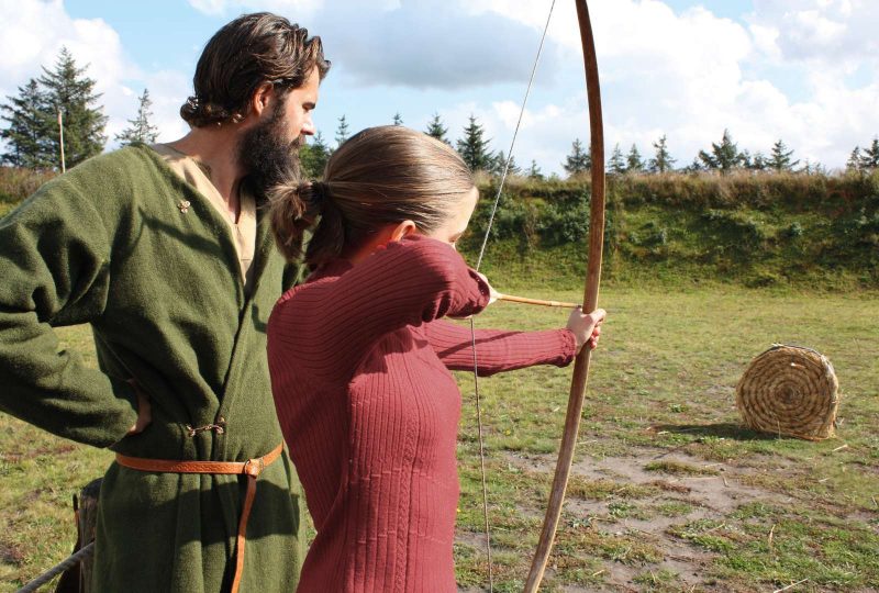 vikings - tir à l'arc