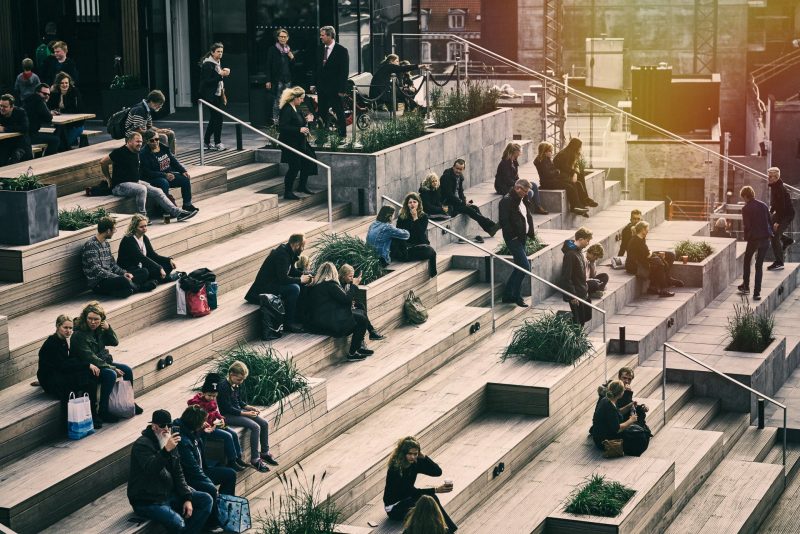 Profitez de la vue depuis le bar sur le toit Salling à Arhus -