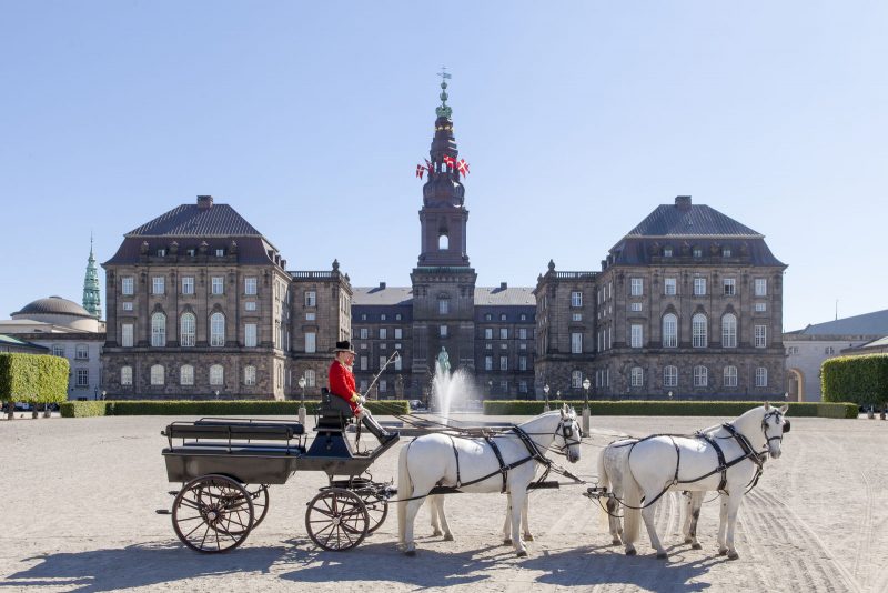 Carrosse au château de Cristiansborg - au Danemark avec Nordic - ©Mikkel Groenlund