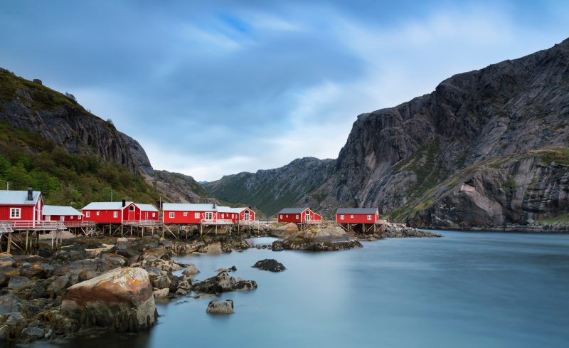 Nusfjord Lofoten Noorwegen