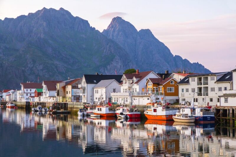 Chalets de pêcheurs dans les îles Lofoten
