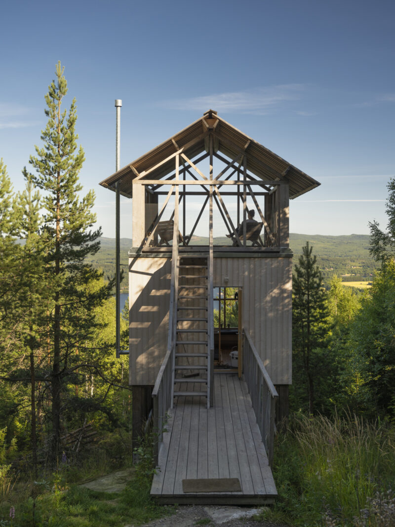Loft en verre de Bergaliv avec vue panoramique sur la nature suédoise