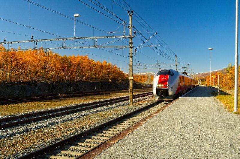 Dovrebanen - voyage en train en Norvège