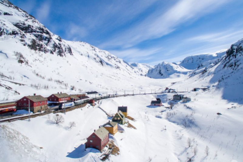 ligne train Flam Myrdal