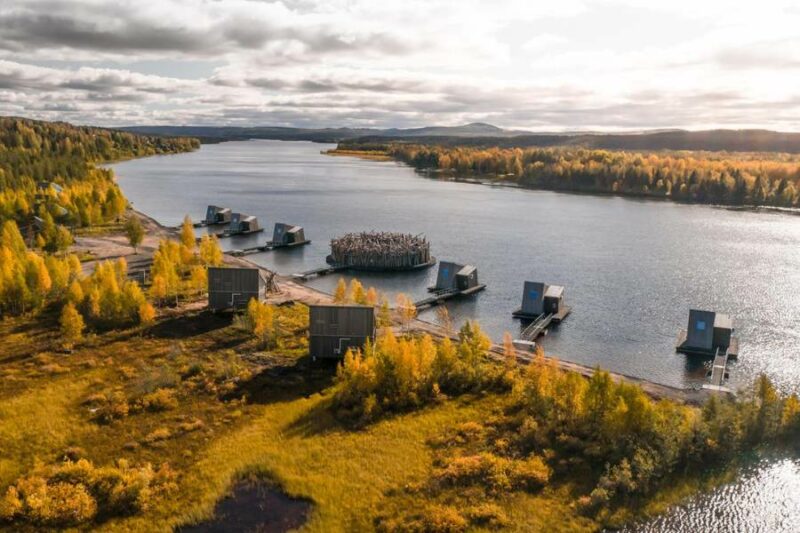 Arctic Bath in Lapland in de zomer met Nordic