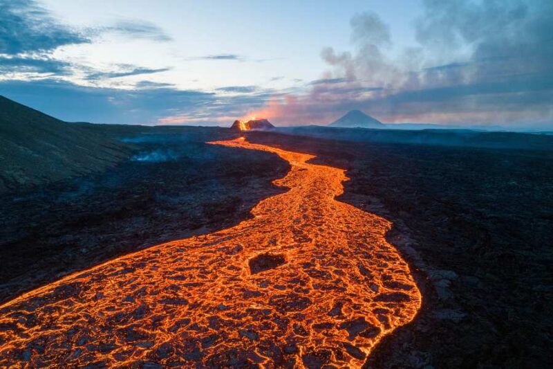 Vacances en famille avec enfants en Islande volcan