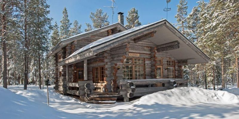 Chalet authentique à Akaslompolo